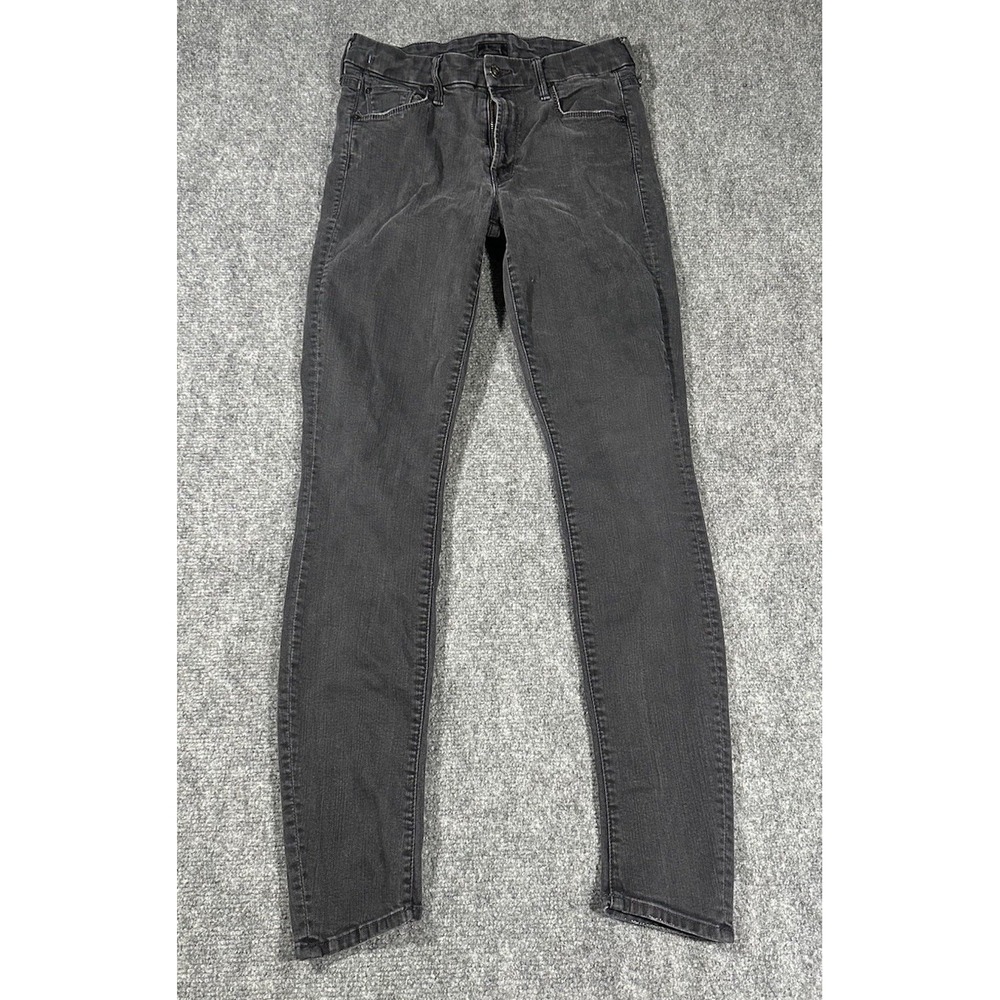 Mother Women's Black 28x29 The Looker Skinny Jeans Zip Fly EUC
